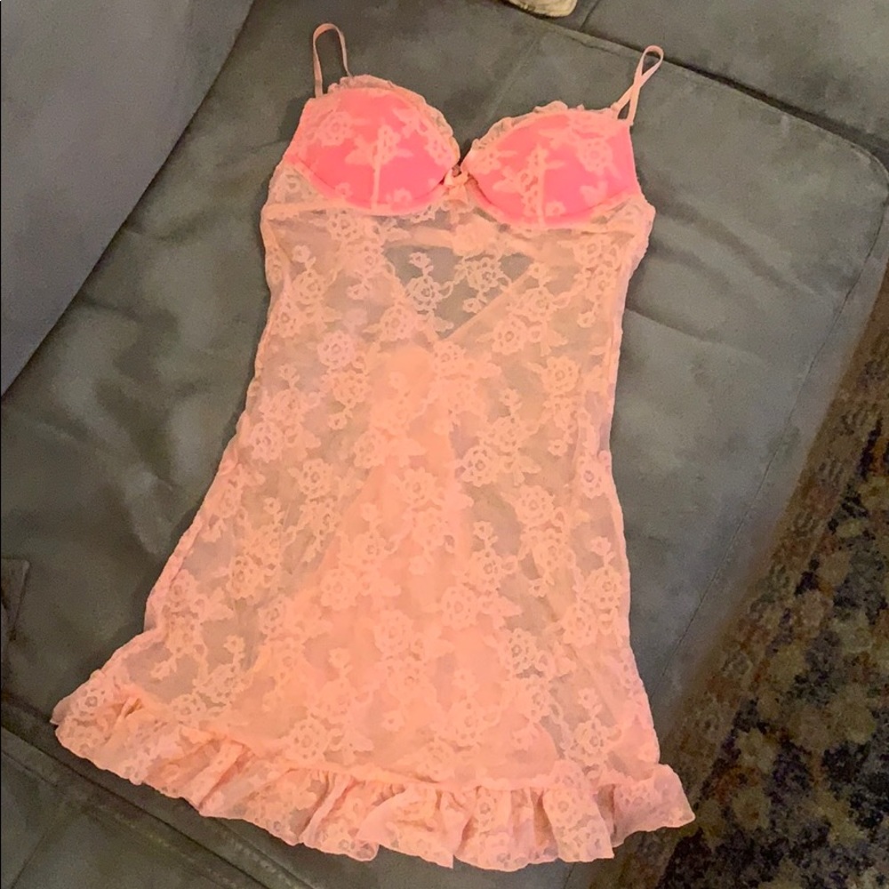 Victoria secret slip 32a baby pink